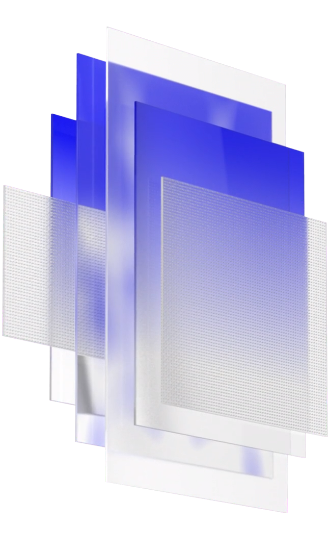 Cuadros azules minimalistas